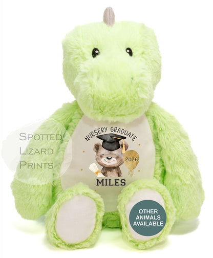 Personalised Graduation Soft Toy, Graduate Keepsake Teddy, Nursery Leaver, Preschool Leaver Teddy, Graduation Gift 2026 University Graduate
