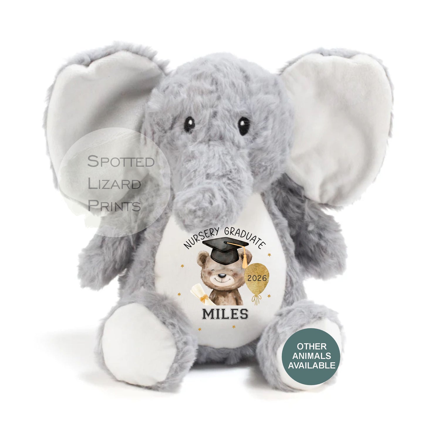 Personalised Graduation Soft Toy, Graduate Keepsake Teddy, Nursery Leaver, Preschool Leaver Teddy, Graduation Gift 2026 University Graduate