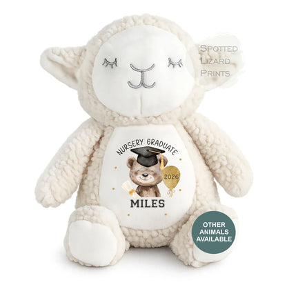 Personalised graduation teddy