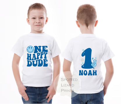 one happy dude t-shirt