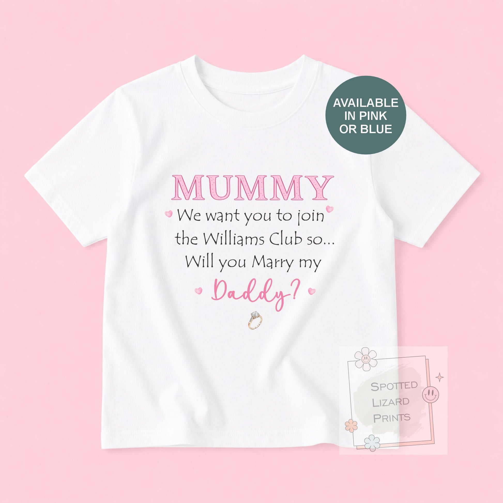 Will You Marry My Daddy Baby Grow | Personalised Proposal Baby Vest | Marriage Proposal Outfit | Engagement Announcement Engagement Idea