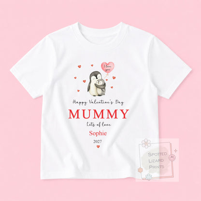 Happy 1st Valentine's Day as My Mummy | Personalised Baby Valentine's Outfit | Valentines Sleepsuit | First Valentine  Sweatshirt