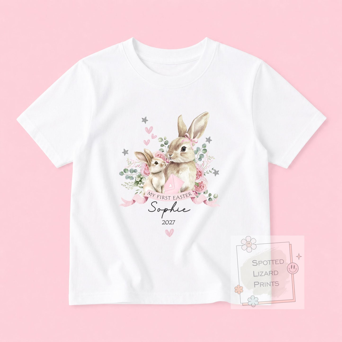 Personalised My first Easter, Baby Sleepsuit, Vest or T-shirt, Easter Clothing, Baby's 1st Easter, Baby Easter onsie, Easter Pyjamas