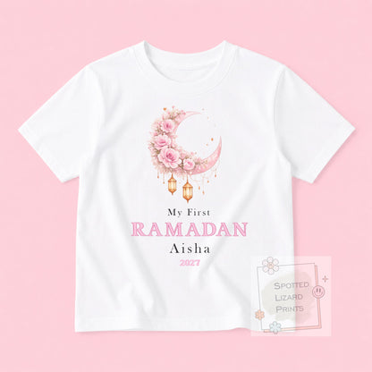 My First Ramadan Baby Bodysuit | Personalized Baby Eid Outfit | Eid al-Fitr or Eid al-Adha | First Eid Gift | Ramadan Baby Sleepsuit
