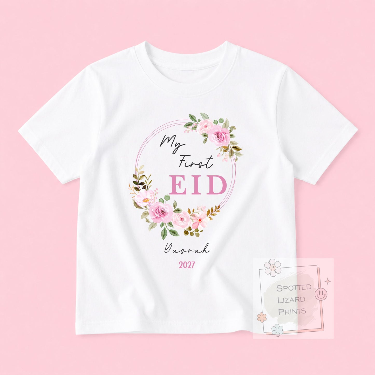 My First Eid Mubarak Baby Bodysuit | Personalized Baby Eid Outfit | Eid al-Fitr or Eid al-Adha | First Eid Gift | Ramadan Baby Sleepsuit