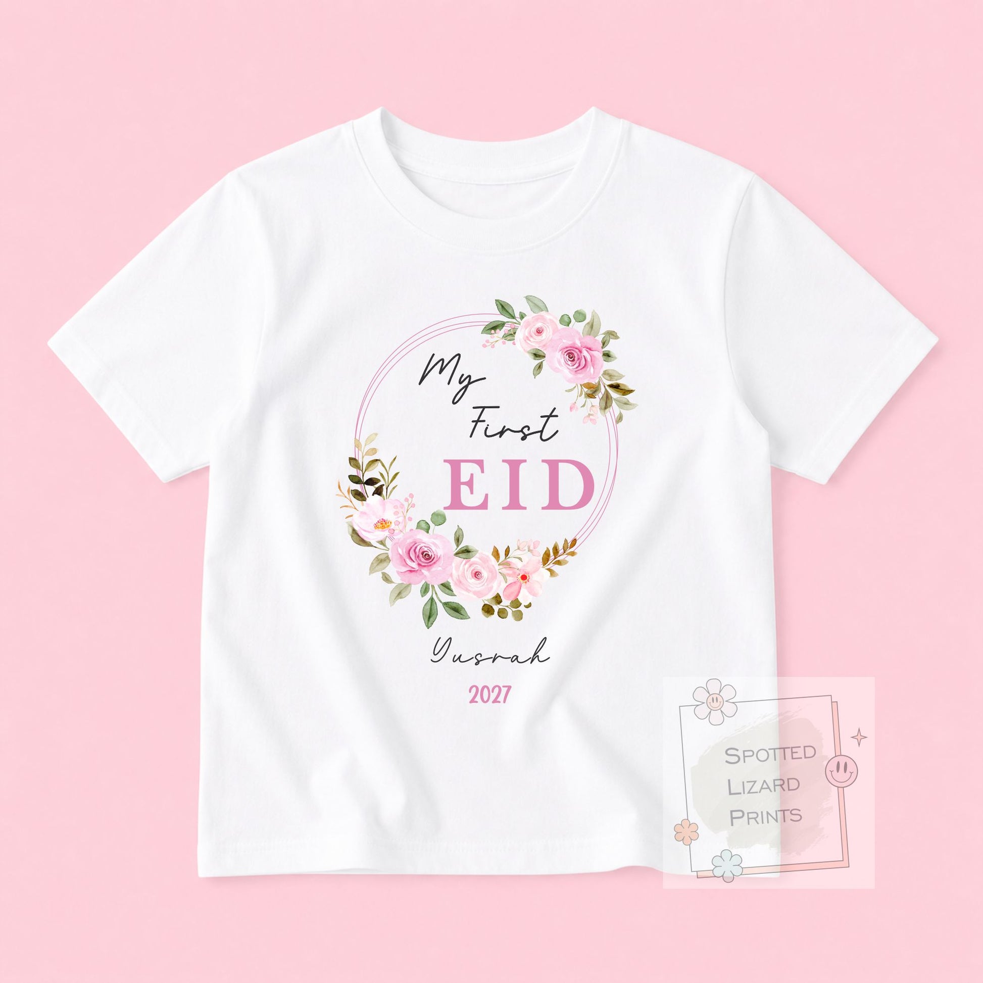 My First Eid Mubarak Baby Bodysuit | Personalized Baby Eid Outfit | Eid al-Fitr or Eid al-Adha | First Eid Gift | Ramadan Baby Sleepsuit