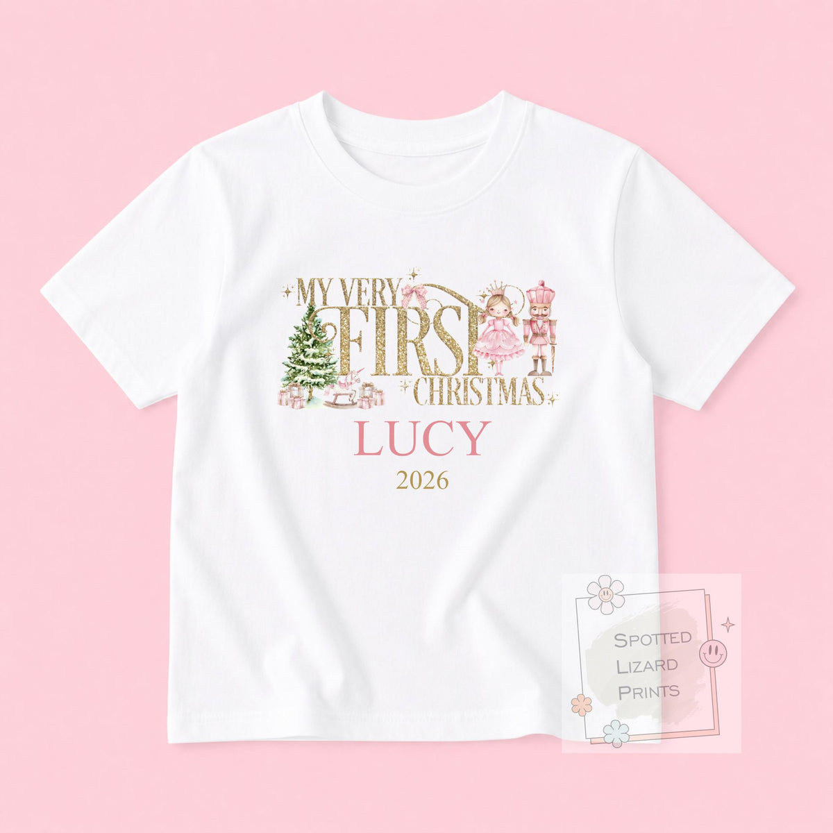 Personalised First Christmas Baby Sleepsuit- My First Christmas Jumper - First Christmas Baby Vest, 1st Xmas, First Christmas Sweatshirt