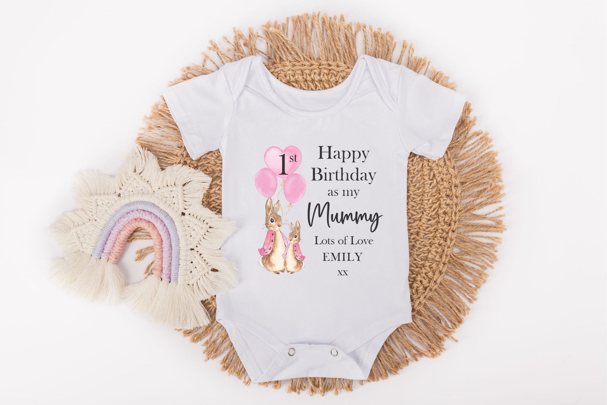 personalised baby clothing