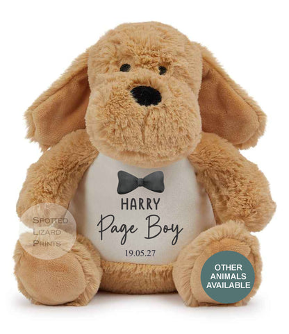 Personalised Page Boy teddy