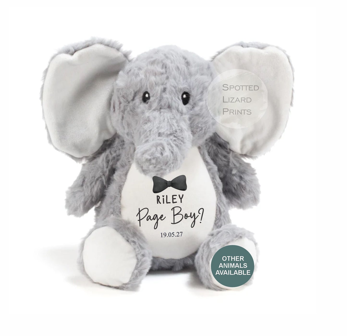 Personalised Page Boy teddy