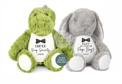 Personalised Page Boy teddy