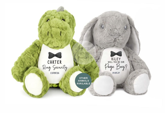 Personalised Page Boy teddy