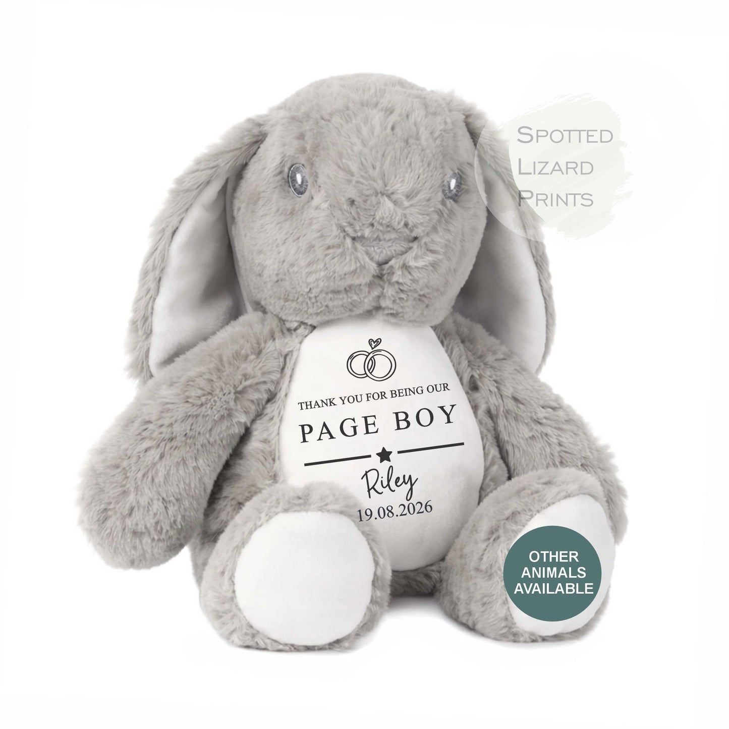 Personalised Page boy Teddy