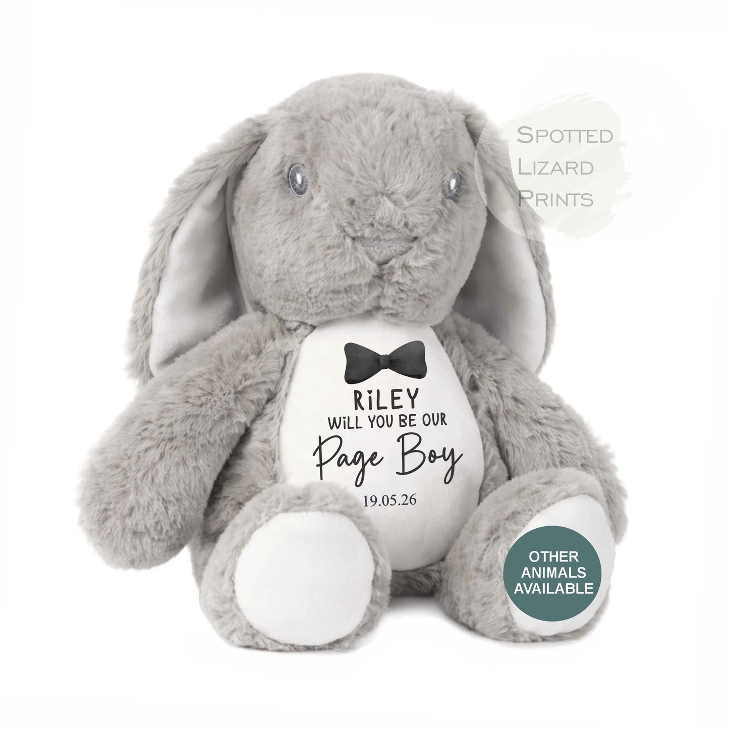 Personalised Page Boy teddy