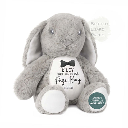 Personalised Page Boy teddy