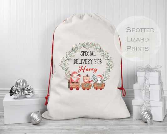 Personalised Santa Sack - Santa Sack - Santa sacks personalised - Santa Bag - Personalised Christmas present sack - Christmas gift sacks - Christmas Sack
