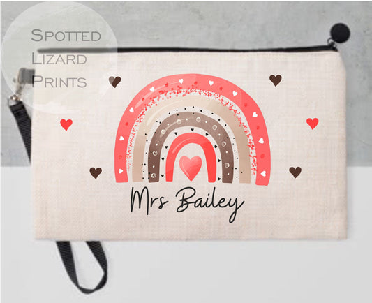 Personalised Teacher gifts - Thankyou teacher - Gifts for teacher - Teachers personalised Gifts - personalised Thankyou teacher gifts - Teacher Pencil Case