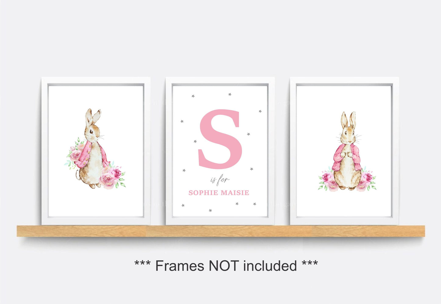 peter rabbit baby nursery print