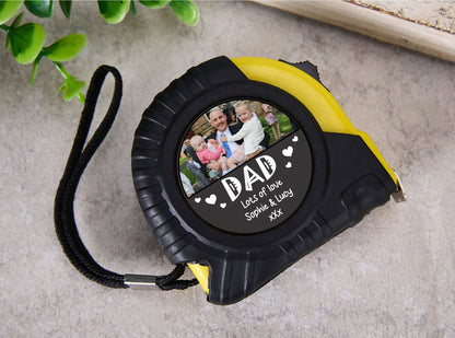 Personalised Tape Measure for fathers day