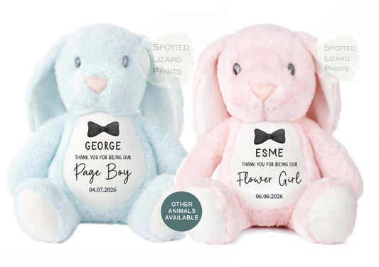 Personalised Page Boy teddy