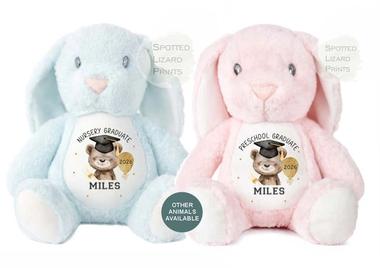 Personalised graduation teddy