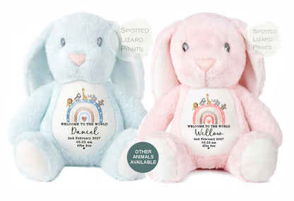 Personalised Born in 2027 Baby Teddy