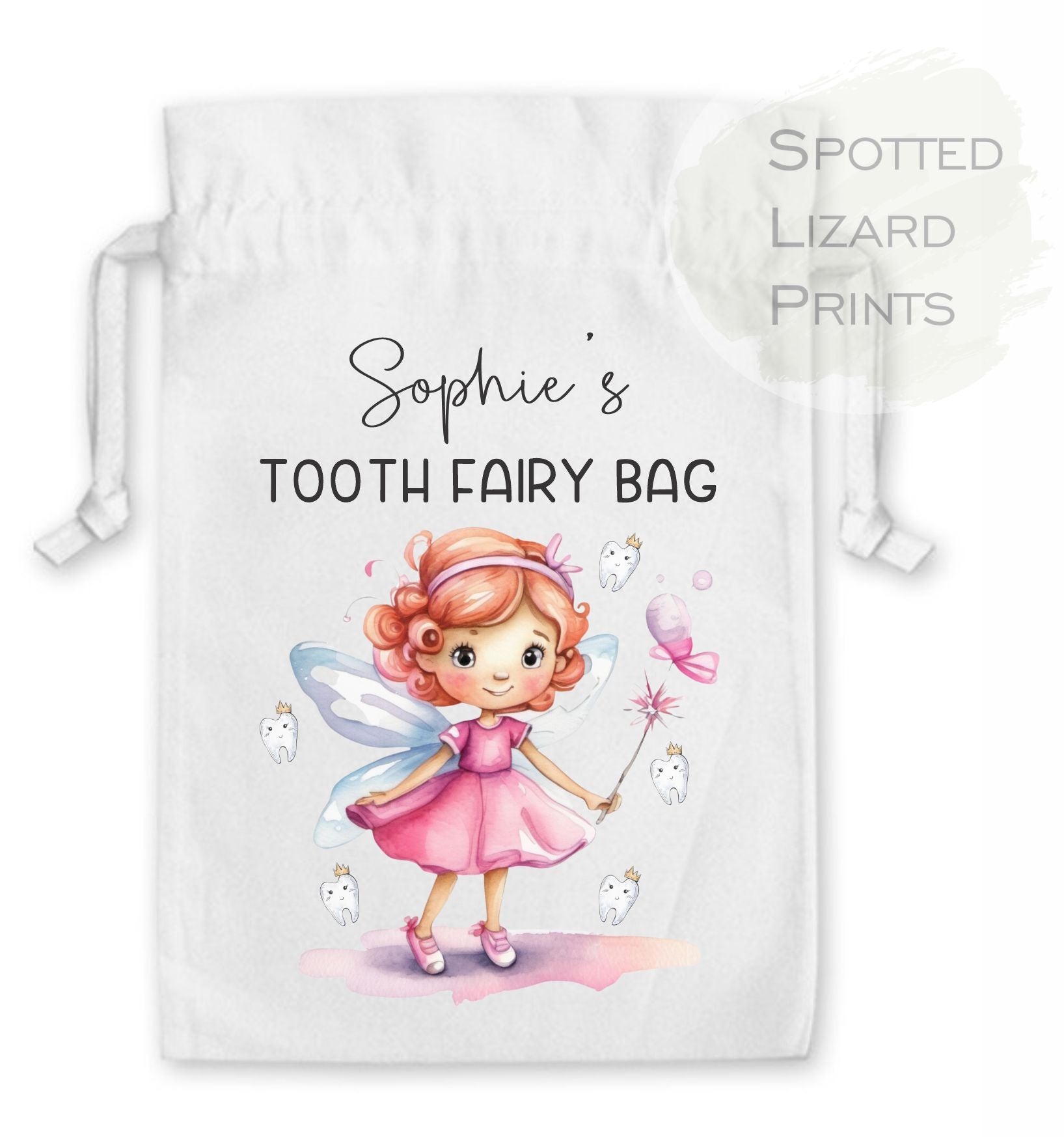 girls tooth fairy bag