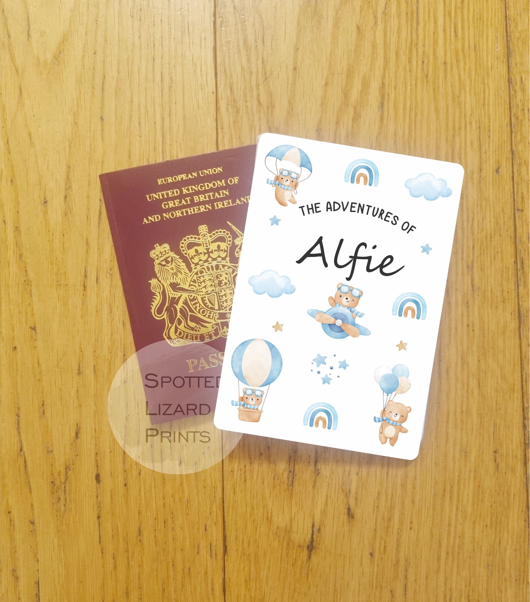 My first passport. Passport protective cover.