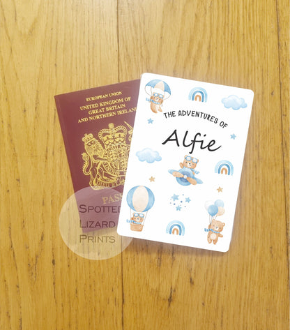 My first passport. Passport protective cover.