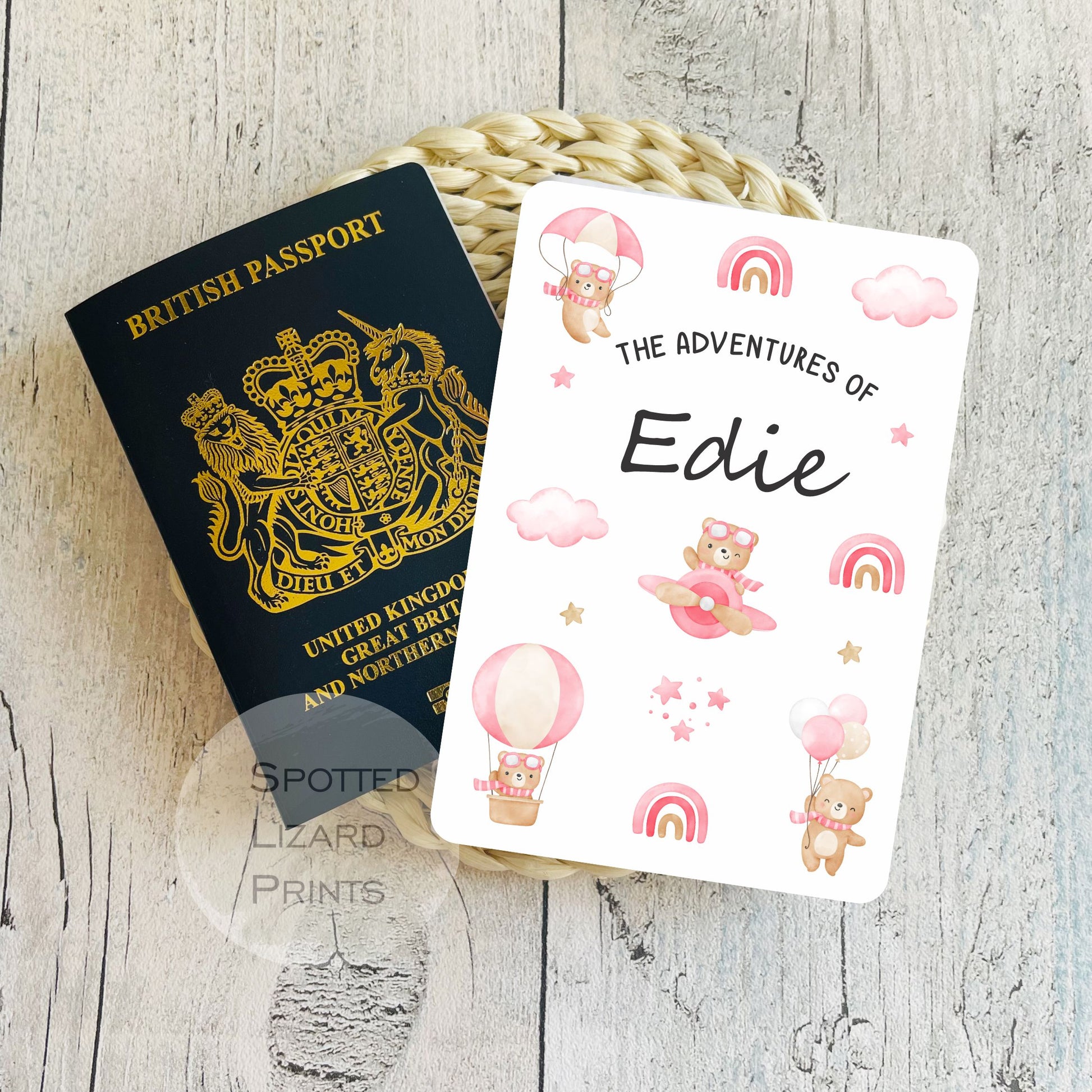 My first passport. Passport protective cover.
