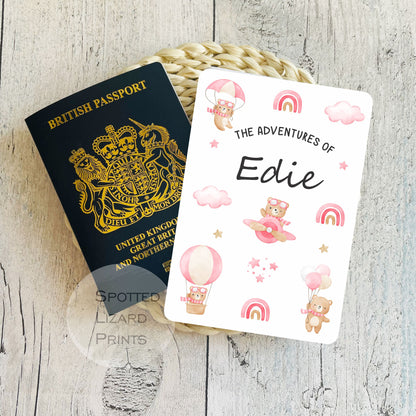 My first passport. Passport protective cover.