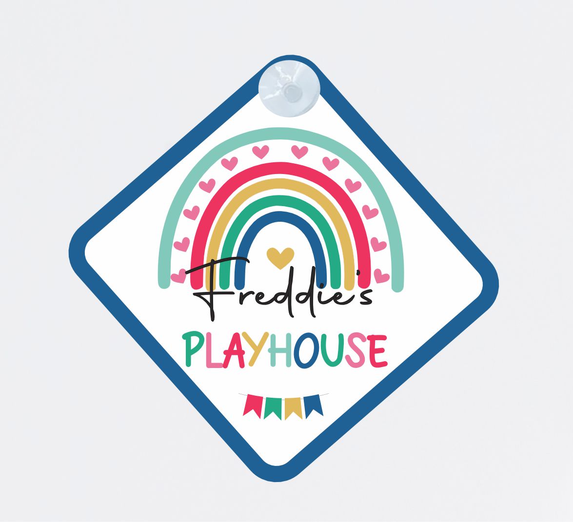 Kids playhouse Door sign