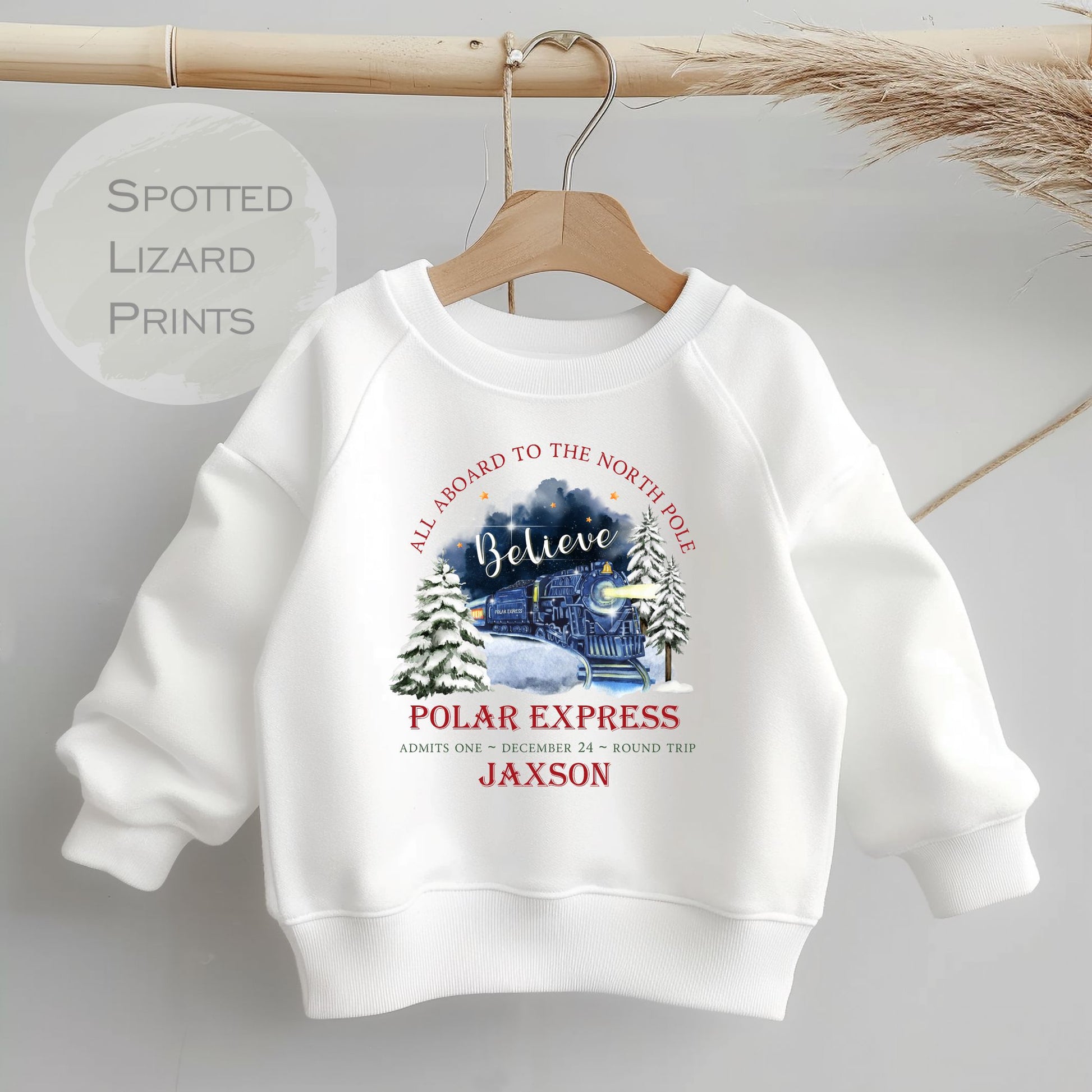 Polar express children's sweatshirt