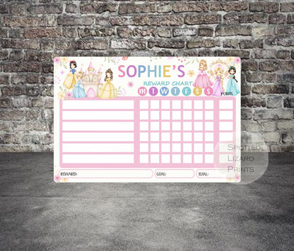 Personalised Tractor Reward Chart | Kids Reward Chart | Behaviour Chart - Goals - Points - Rewards