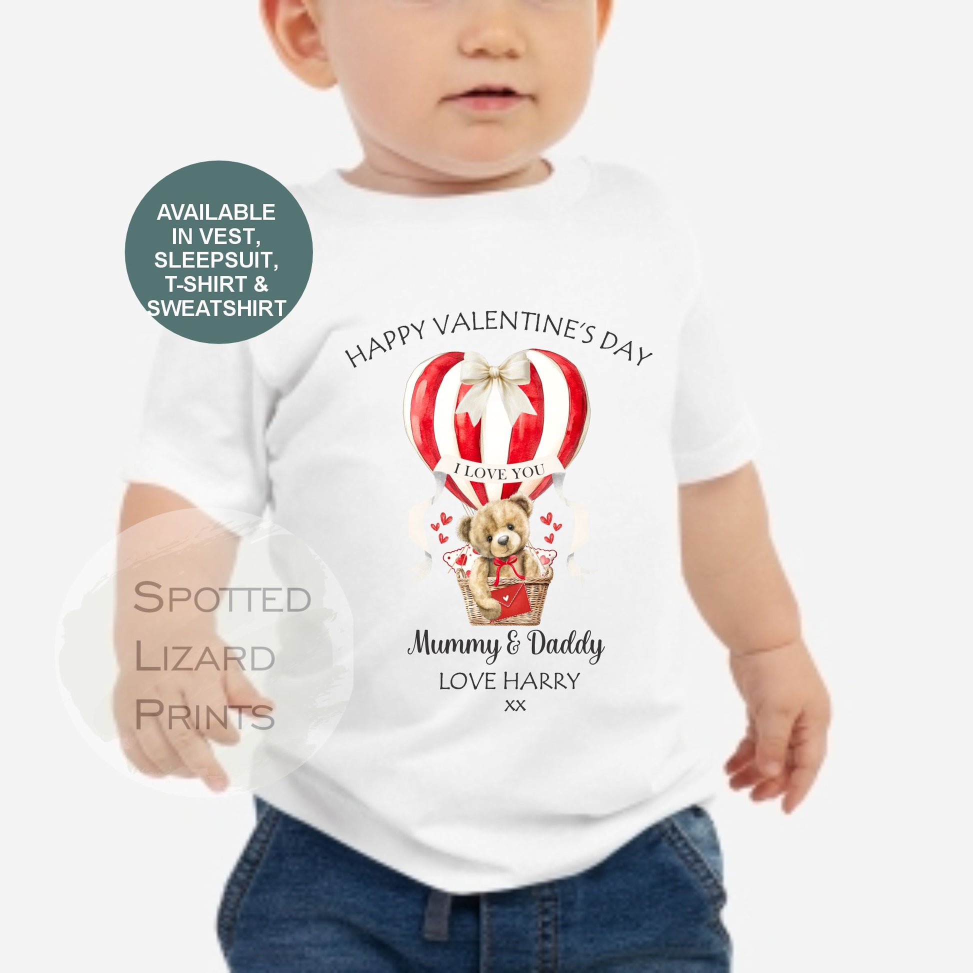 personalised valentines day t-shirt