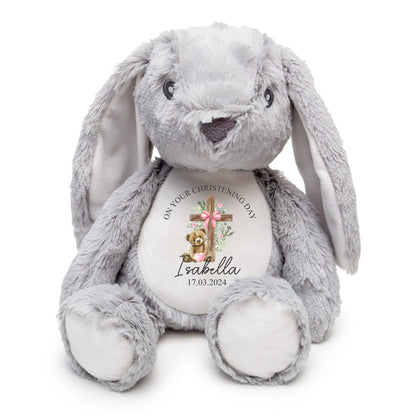 rabbit personalised for christening