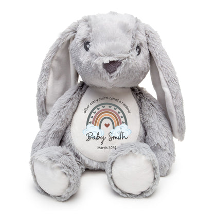 rabbit personalised baby loss teddy