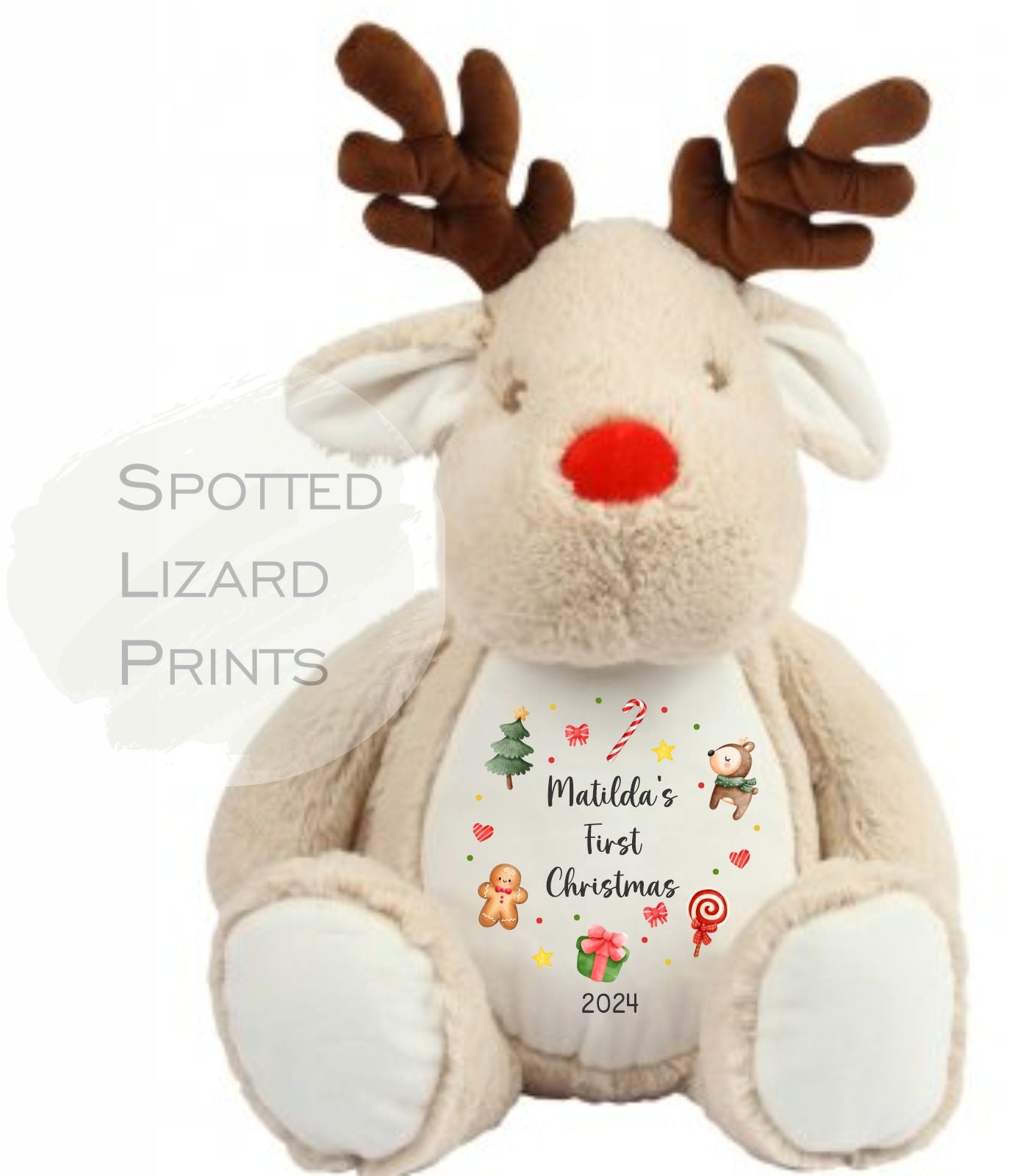 Reindeer soft toy