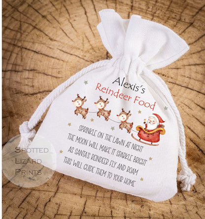 Bag for reindeer food