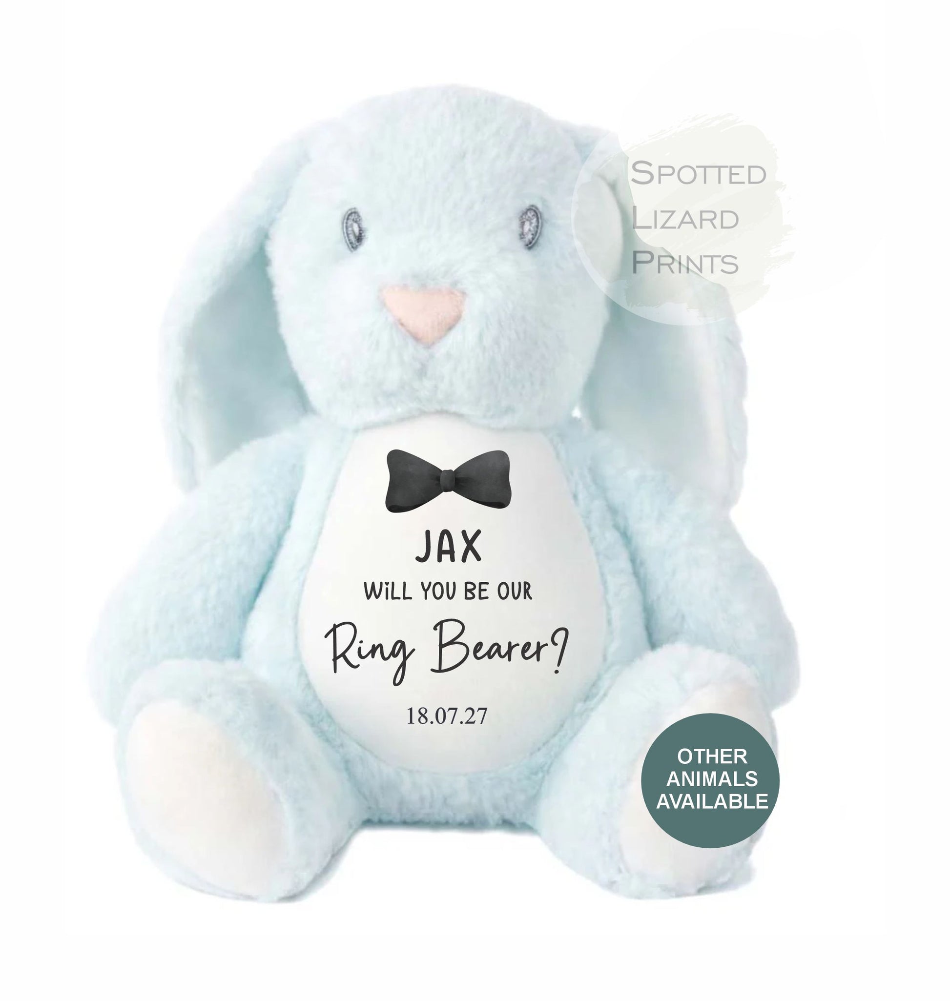Personalised Page Boy teddy