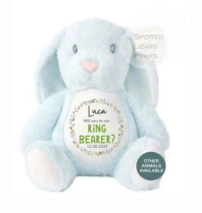 personalised page boy bunny