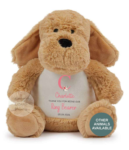 Personalised Flower girl teddy