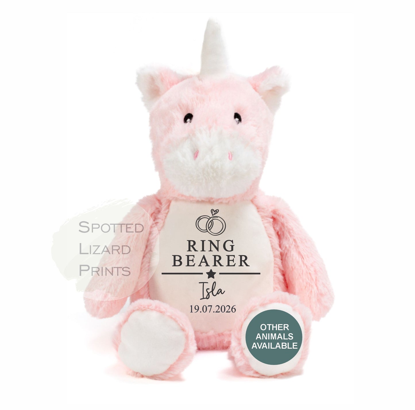 Personalised Page boy Teddy