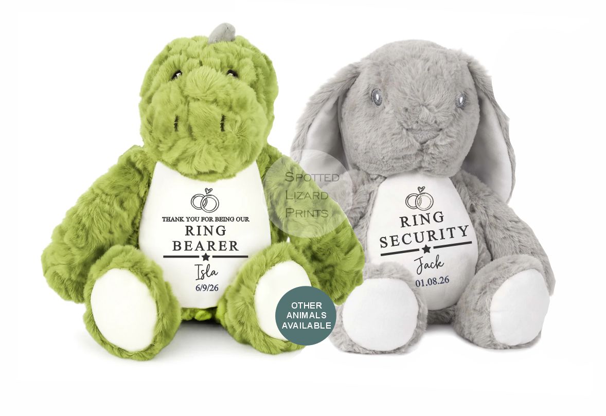 Personalised Page boy Teddy