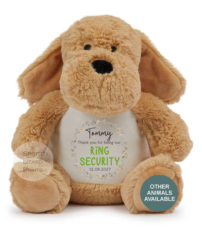 personalised page boy dog