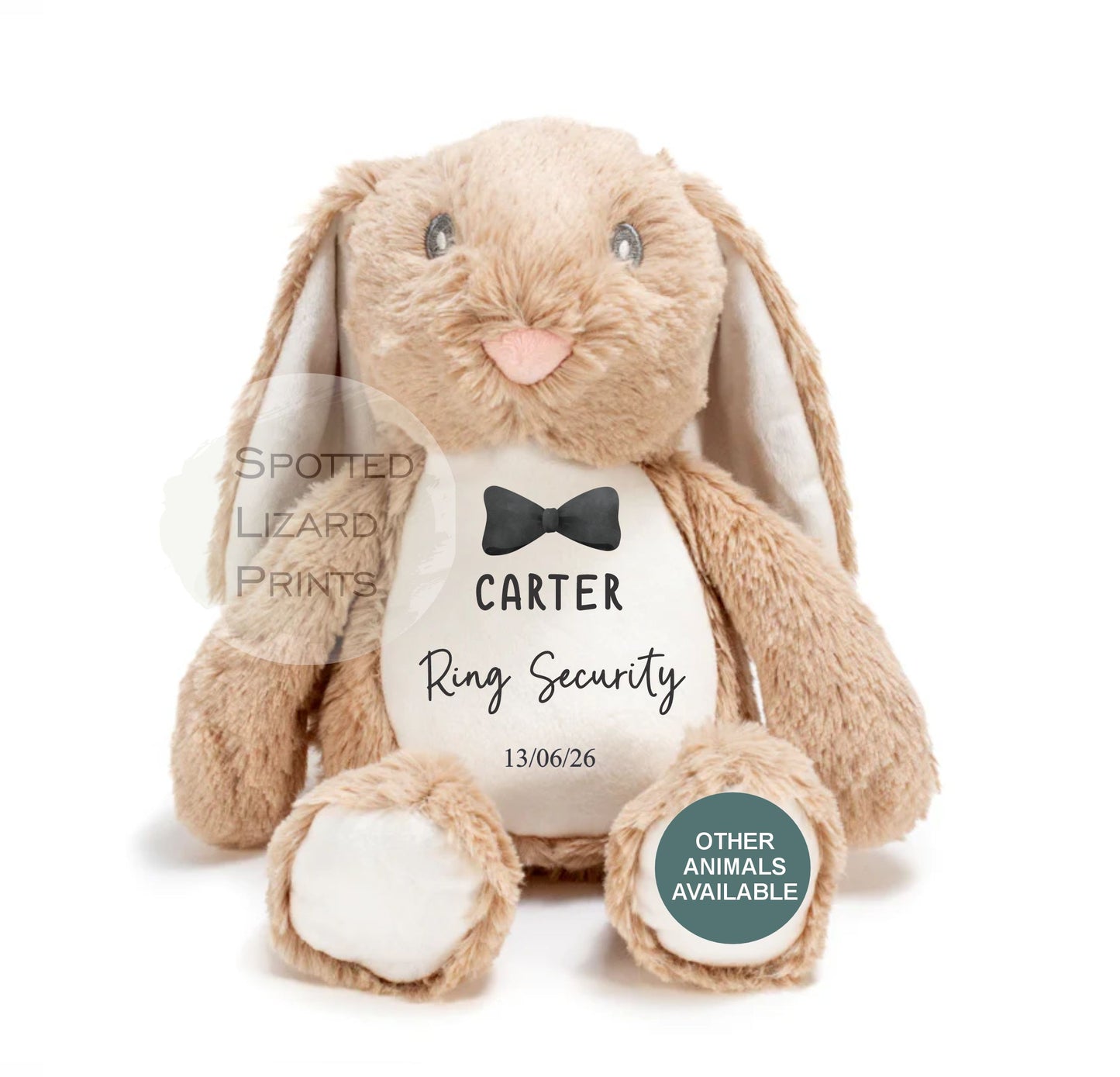 Personalised Page Boy teddy