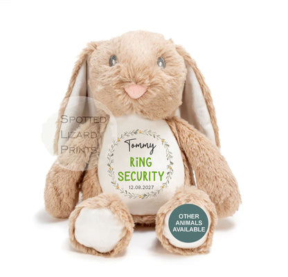 personalised page boy bunny