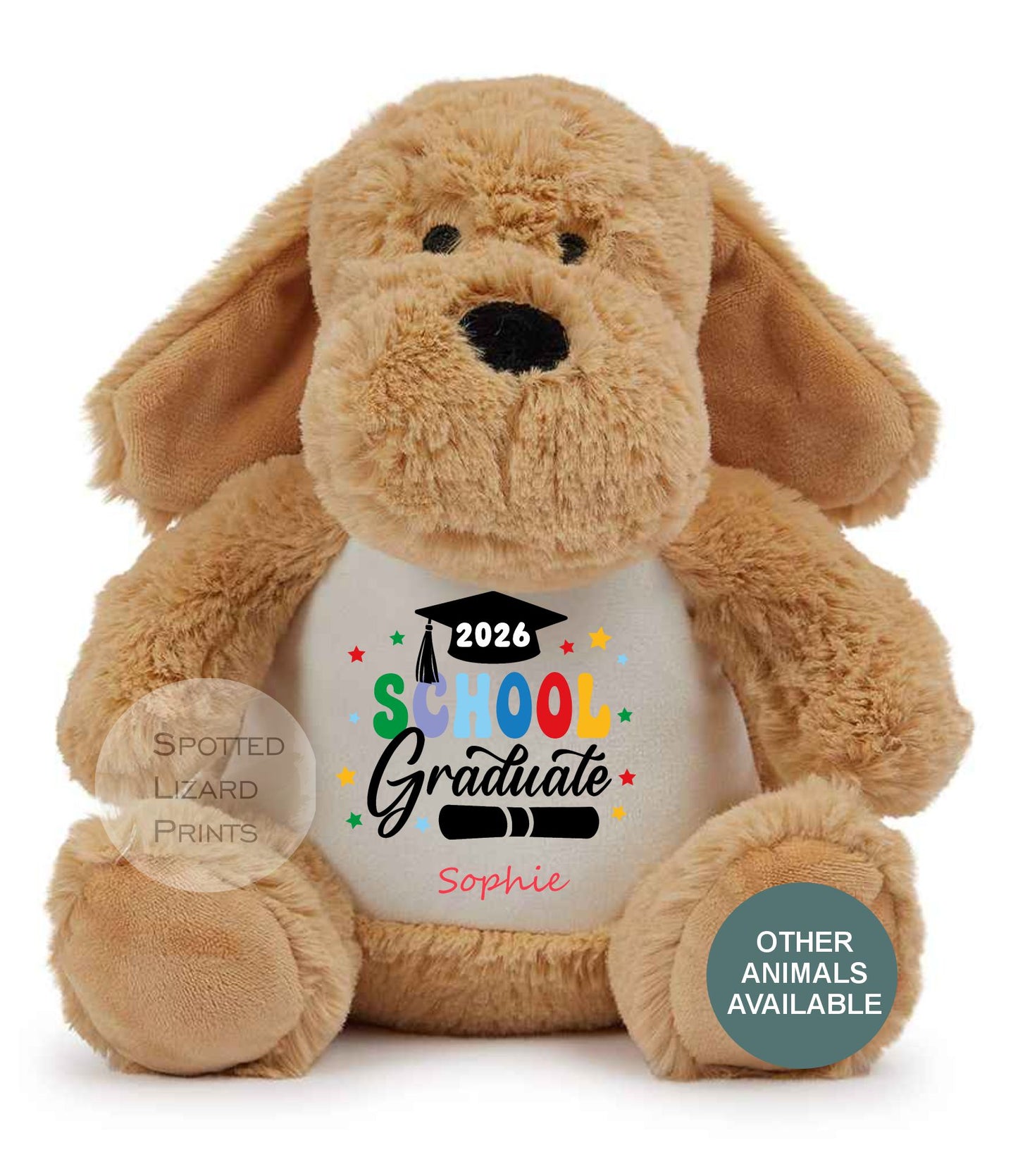 Personalised School graduate teddy