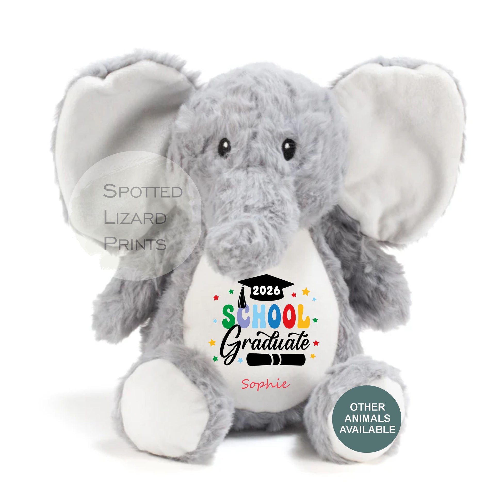 Personalised School graduate teddy