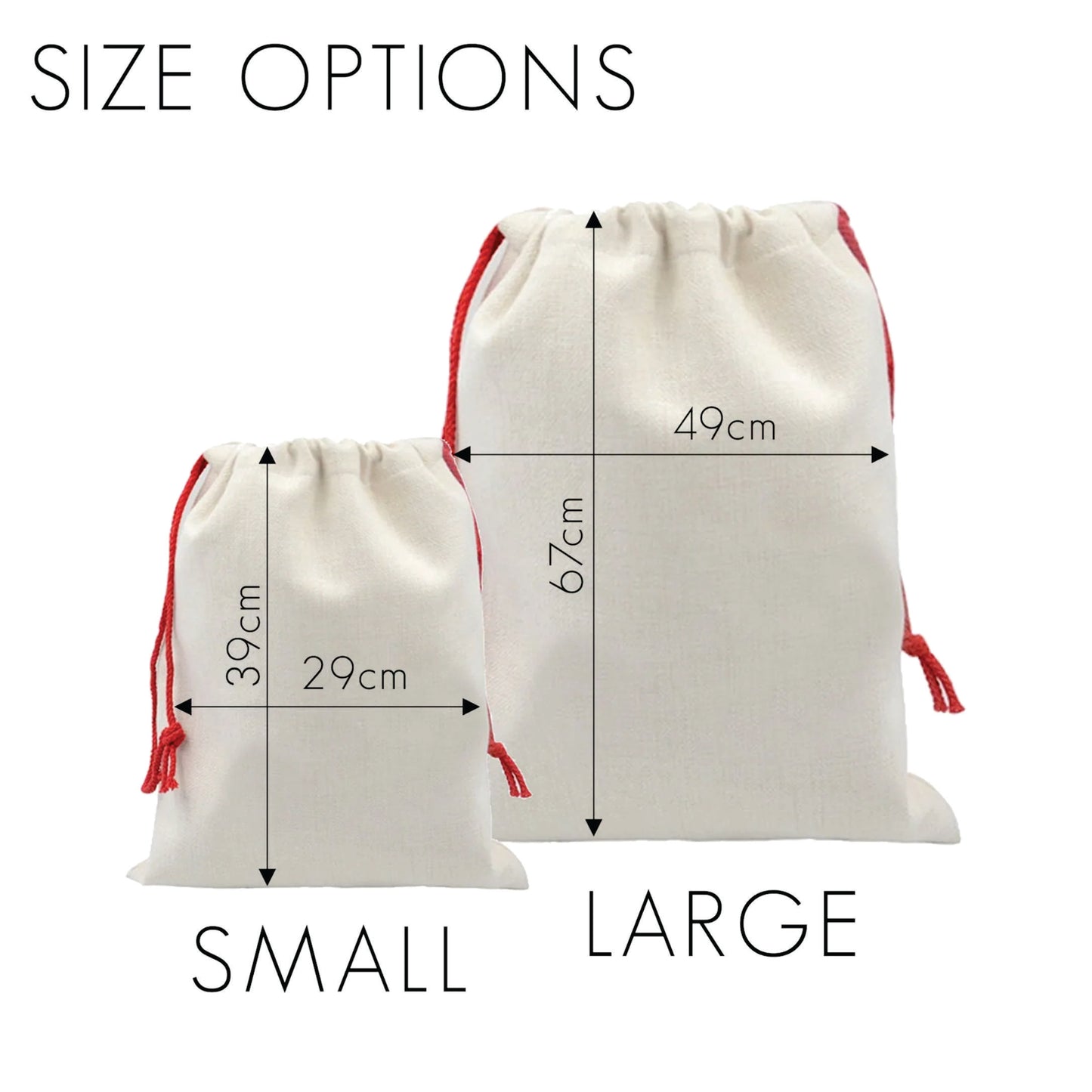 Personalised Christmas Stocking -  Santa Stocking - Personalised Stocking - Family Stockings